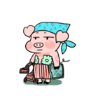 A Little Pig named Nippi（個別スタンプ：22）