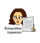 Teachers (Indonesian)（個別スタンプ：3）