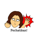 Teachers (Indonesian)（個別スタンプ：13）