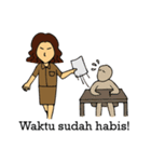 Teachers (Indonesian)（個別スタンプ：28）