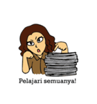 Teachers (Indonesian)（個別スタンプ：33）