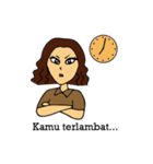 Teachers (Indonesian)（個別スタンプ：34）