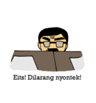 Teachers (Indonesian)（個別スタンプ：37）