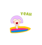 ラブちゃん story 1（個別スタンプ：9）
