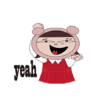 Miss On pig pig（個別スタンプ：21）