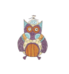 Owl with Family（個別スタンプ：7）