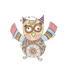 Owl with Family（個別スタンプ：13）