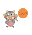 Owl with Family（個別スタンプ：31）