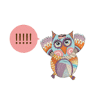 Owl with Family（個別スタンプ：33）