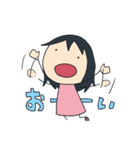 こびとのここちゃんスタンプ（個別スタンプ：12）