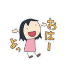 こびとのここちゃんスタンプ（個別スタンプ：22）