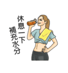 let`s Fitness together（個別スタンプ：6）