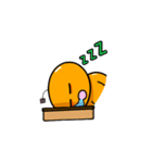 New Orange flower brother（個別スタンプ：4）