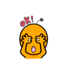 New Orange flower brother（個別スタンプ：7）