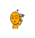 New Orange flower brother（個別スタンプ：16）