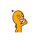 New Orange flower brother（個別スタンプ：31）