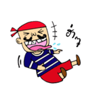 Sailor mustache man（個別スタンプ：12）