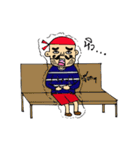 Sailor mustache man（個別スタンプ：29）