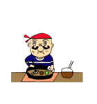 Sailor mustache man（個別スタンプ：30）