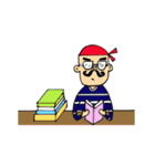 Sailor mustache man（個別スタンプ：37）