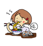 The amazing life of a lovely student（個別スタンプ：2）