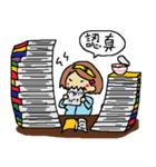 The amazing life of a lovely student（個別スタンプ：7）