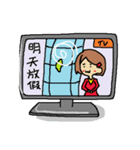 The amazing life of a lovely student（個別スタンプ：9）