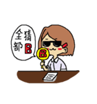 The amazing life of a lovely student（個別スタンプ：16）