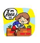 The amazing life of a lovely student（個別スタンプ：25）