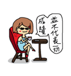 The amazing life of a lovely student（個別スタンプ：38）