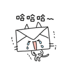 message cat.（個別スタンプ：30）