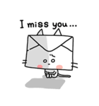 message cat.（個別スタンプ：38）