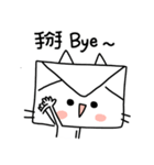 message cat.（個別スタンプ：40）