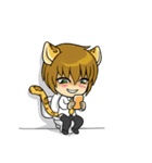 Leopard-Meow daily.(Part 2)（個別スタンプ：12）