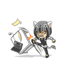 Leopard-Meow daily.(Part 2)（個別スタンプ：19）