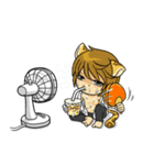 Leopard-Meow daily.(Part 2)（個別スタンプ：32）