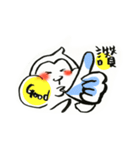 sarujisan everyday（個別スタンプ：3）