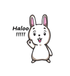 Undulbit the cute rabbit（個別スタンプ：2）
