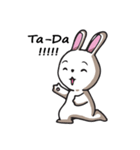 Undulbit the cute rabbit（個別スタンプ：5）
