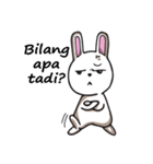 Undulbit the cute rabbit（個別スタンプ：6）