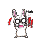 Undulbit the cute rabbit（個別スタンプ：9）