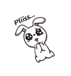 Undulbit the cute rabbit（個別スタンプ：10）