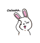 Undulbit the cute rabbit（個別スタンプ：11）