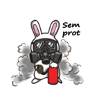 Undulbit the cute rabbit（個別スタンプ：16）