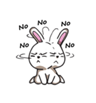 Undulbit the cute rabbit（個別スタンプ：17）
