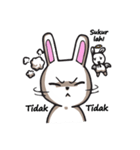 Undulbit the cute rabbit（個別スタンプ：33）