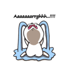 Undulbit the cute rabbit（個別スタンプ：36）