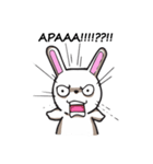 Undulbit the cute rabbit（個別スタンプ：38）
