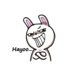 Undulbit the cute rabbit（個別スタンプ：39）
