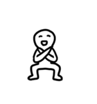 WHITE SMILE MAN（個別スタンプ：2）